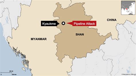 Myanmar-China Oil and Gas Pipeline Control Station Destroyed in Latest ...