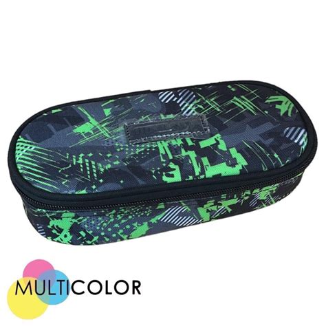 Astuccio Oval Accessori Boy Tinta Unita Fantasy Multicolor