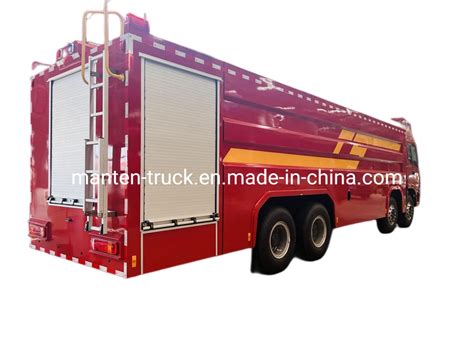 Foton Auman Cbm Large Rescue Fire Fighting Trucks With High Pressure