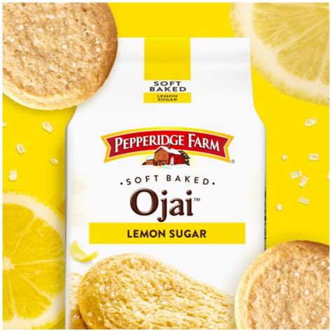 Pepperidge Farm Soft Baked Ojai Lemon Sugar Cookies 8 6 Oz Kroger