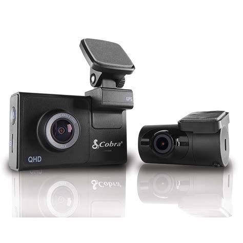 Cobra SC 200D Dual View Smart Dash Cam Black