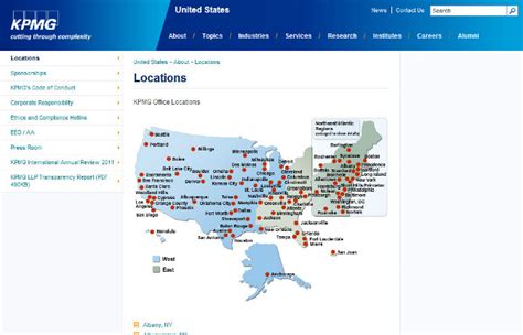 KPMG Office Locations Map - RomaAzzue