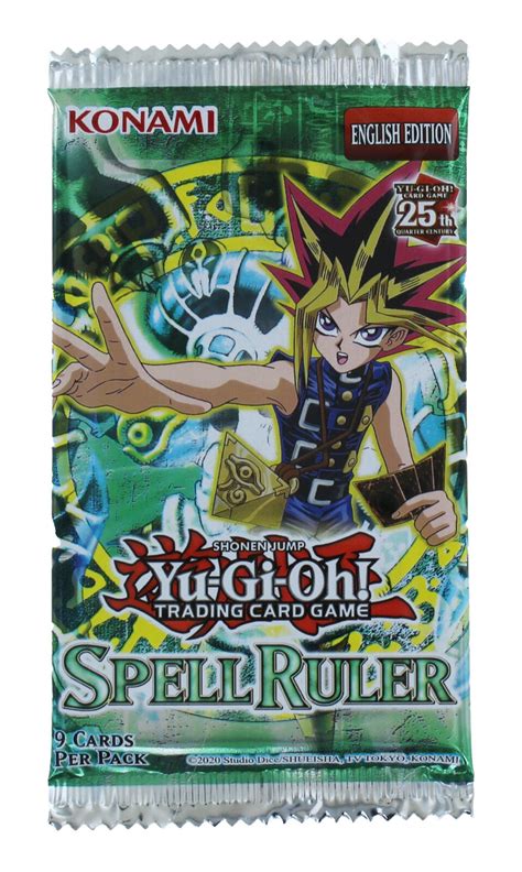 Yu Gi Oh TCG 25th Anniversary Spell Ruler Booster Pack EBay