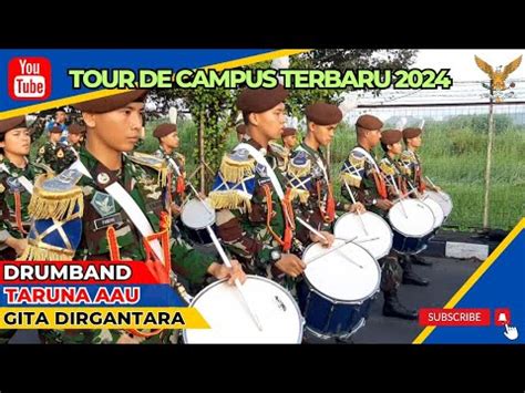 Display Drumband Taruna Ganteng Aau Gita Dirgantara Di Tour De Campus