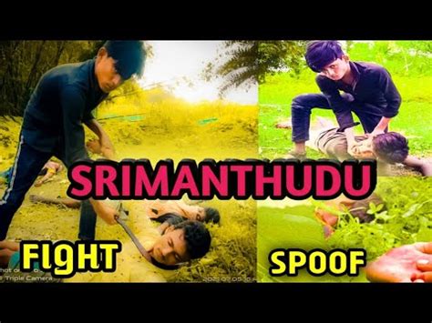 Mahesh Babu Best Fight Spoof Srimanthudu Movie Fight Scene Spoof By