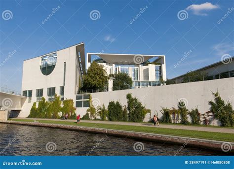 Residence of the German Chancellor - Bundeskanzler Editorial Photo ...