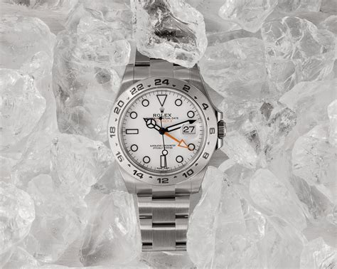 The White Explorer Ii At A Whopping Mm Bob S Watches