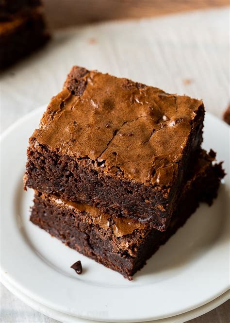 Super Easy Fudge Brownie Recipe I Wash You Dry