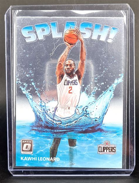 2022 23 NBA Donruss Optic Splashed Kawhi Leonard 8 Cardnation