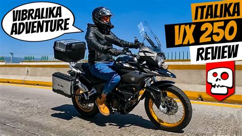 Bicimex Detalles Motocicleta Italika VX250 Adventure Negro 51 OFF