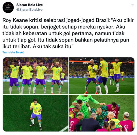 Siaran Bola Live On Twitter Roy Keane Happy Now