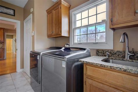 Tami Omalley Our Serene And Green Laundry Mudroom Renovation