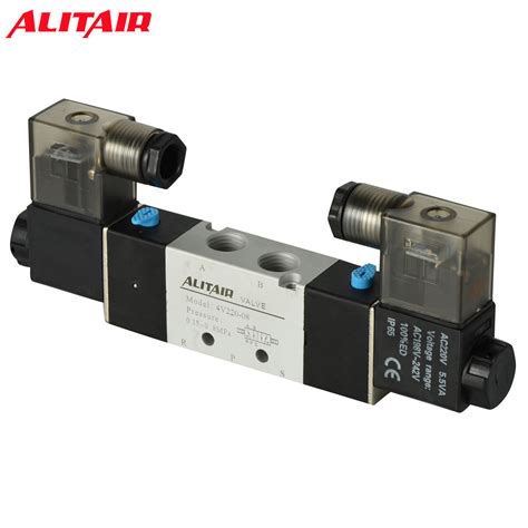 Position Way V C Ac V Airtac Type Air Pneumatic