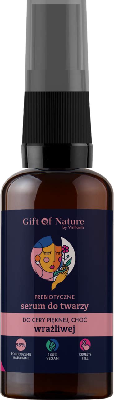 VIS PLANTIS GIFT OF NATURE Serum Do Twarzy Prebiotyczne Cera