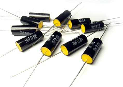 10x Capacitor 0 1uF 100nF 5 630V DC Polypropylene Axial Metal Film