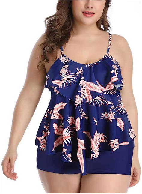 Hhwy Tankini Set Dames Badpakken Strandmode Grote Maat Tankini Badpak