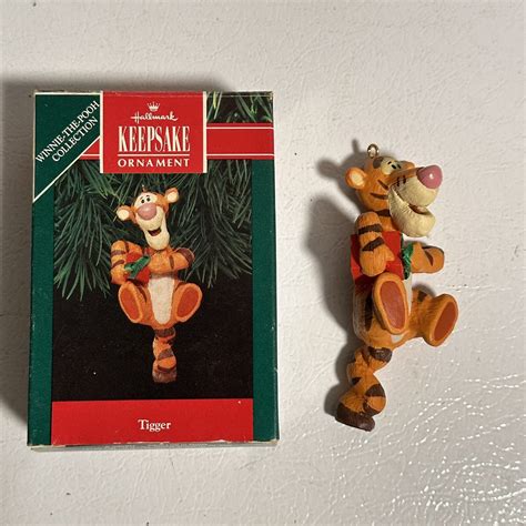 Lot Of Winnie The Pooh Hallmark Keepsake Christmas Ornament Tigger