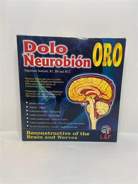 Dolo Neurobion Oro 10x15ml Viales Bebibles Latin Beauty Product Llc