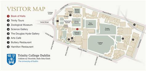 Trinity College CT Campus Map