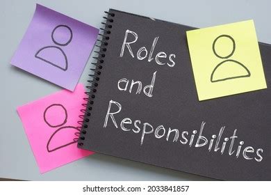 Roles And Responsibilities Images Stock Photos D Objects