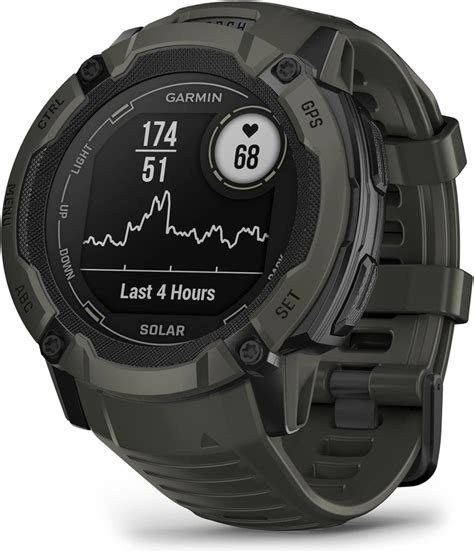 Купить смарт-часы Garmin Instinct 2X solar moss, экран 1.1" - купить по ...