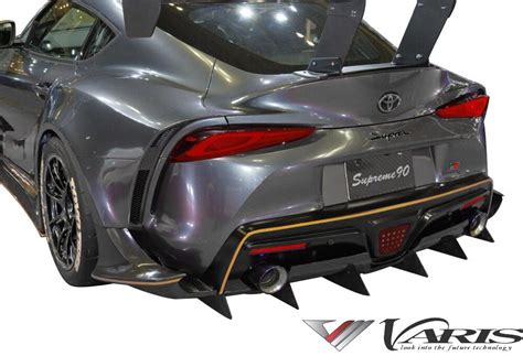 Varis Supreme Carbon Frp Widebody Kit For Toyota Supra Gr A