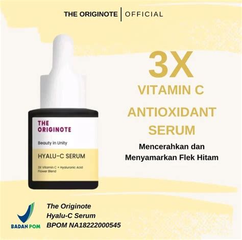 Pre Order The Originote Hyalu C Serum 20ml Serum Vitamin C