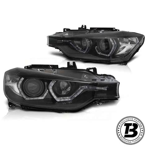 Faruri Led Angel Eyes Compatibile Cu Bmw Seria F Cu Afs