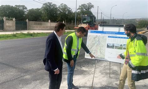 Obras De Mellora Do Firme Na Estrada Ou En Viana Do Bolo