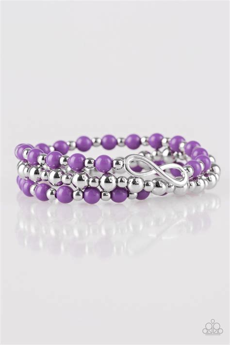 Papaprazzi Immeasurably Infinite Purple In 2021 Purple Bracelet