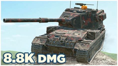 FV215b 183 8 8K DMG 6 KILLS WoT Blitz YouTube