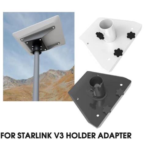 For Starlink Gen 3 Pipe Adapter Standard Dish Starlink Pole Mount EBay