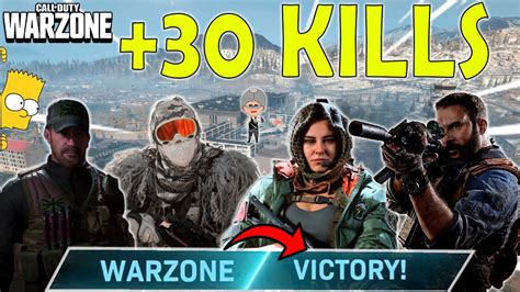 30 KILLS Con SUBS En LA NUEVA TEMPORADA WARZONE VICTORIA YouTube