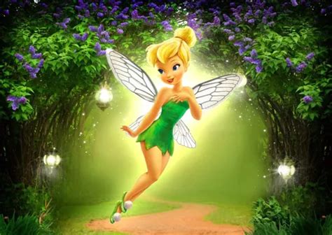 Painel Em Lona Banner Festa Tinker Bell Sininho 1 50x1 00