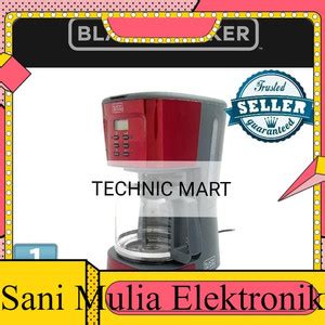 Jual Black Decker Drip Coffee Maker Digital Mesin Kopi DCM 600 BLK792