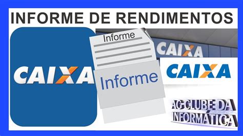 Informe De Rendimentos Banco Caixa Econ Mica Para Declara O Imposto