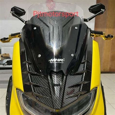 Promo Winshield Tameng Depan Carbon Nmax155 2020 2021 2022 Paketan