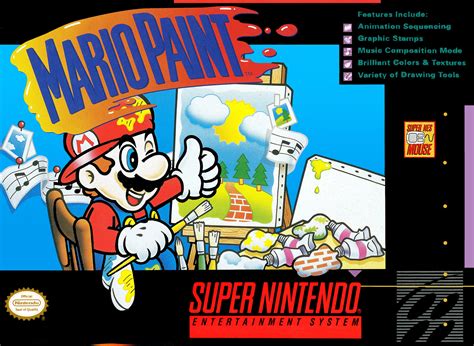 Mario Paint - Nintendo SNES ROM - Download