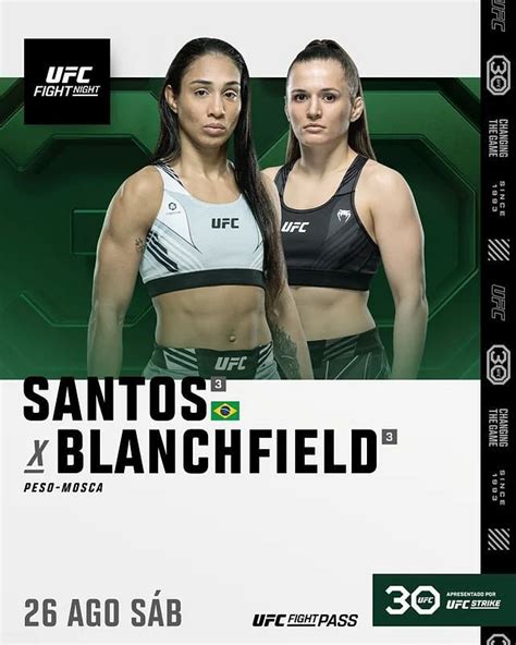 Erin Blanchfield Vs Taila Santos Ufc Head To Head Records