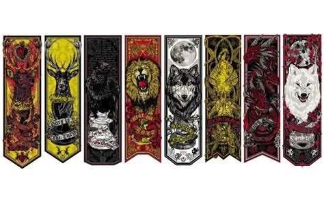 Game of thrones houses banners | Game of thrones art, Game of thrones ...