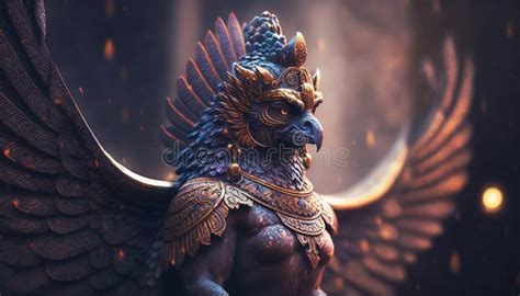 Majestic Garuda Sculpture: Symbol of Power and Devotion in Indian ...