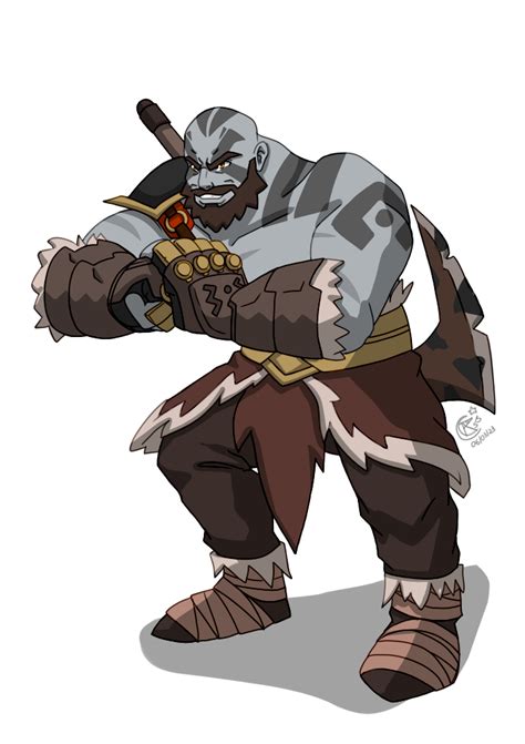 Grog Strongjaw Dungeons And Dragons And 2 More Drawn By Lady Rosse