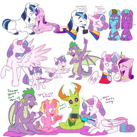 2478308 Safe Artist Chub Wub Luster Dawn Princess Cadance