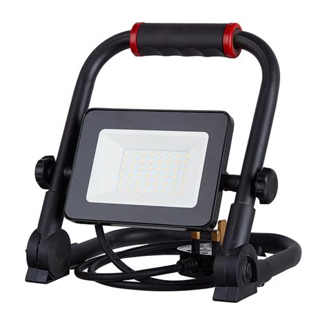 50w Led Work Light 5500 Led Flood Lights 500w Equivalent Ip66 Waterproof With Plug Floodlight