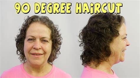90 Degree Haircut Diagram