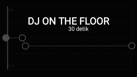 Dj On The Floor 30 Detik 🎶 Youtube