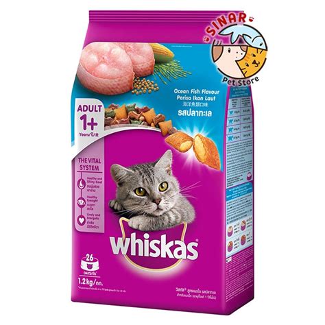 Jual Whiskas Adult Ocean Fish Kg Makanan Kucing Kering Dry Cat Food