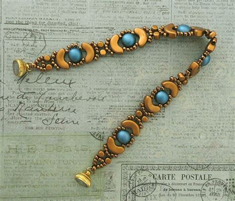 Linda S Crafty Inspirations Bracelet Of The Day Jolie Band Gold