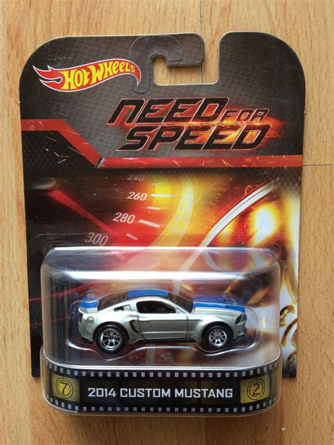 Hot Wheels Need For Speed 2014 Custom Mustang Retro 650 00 En Mercado Libre