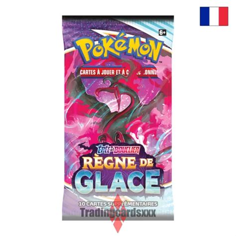 POKÉMON BOOSTER de 10 cartes Épée et Bouclier EB06 Règne de Glace